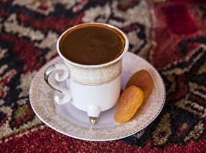 Coffee Prints: Turkey. Turkish coffee, apricots