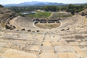 Turkey Gallery: Turkey, West Coast Anatolia, AydAnn Province, ruins of Miletus, near the mouth of