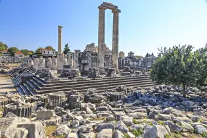Turkey Prints: Turkey, west coast, Didyma, a sacred site of the ancient world. Its Temple of Apollo