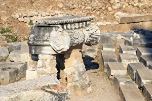 Ruins Prints: Turkey, west coast, Didyma, a sacred site of the ancient world. Its Temple of Apollo