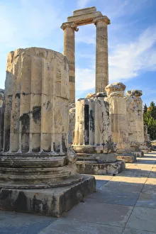 Turkey, west coast, Didyma, a sacred site of the ancient world. Its Temple of Apollo