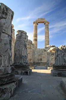 Images Dated 3rd October 2015: Turkey, west coast, Didyma, a sacred site of the ancient world. Its Temple of Apollo