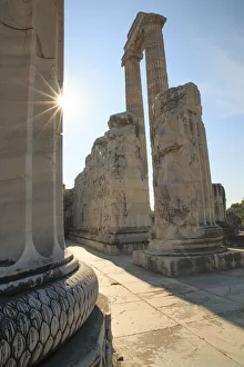 Images Dated 3rd October 2015: Turkey, west coast, Didyma, a sacred site of the ancient world. Its Temple of Apollo