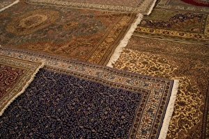 Images Dated 28th September 2005: Turkish Rugs on display, Cappadoccia Turkey