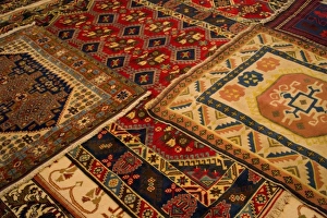 Images Dated 28th September 2005: Turkish Rugs on display, Cappadoccia Turkey