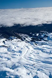 Egmont Np Prints: Turoa Skifield, Mt Ruapehu, Tongariro National Park, Central Plateau, North Island
