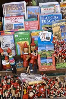 Tuscany souvenirs, Montepulciano, Val d Orcia, Siena province, Tuscany, Italy