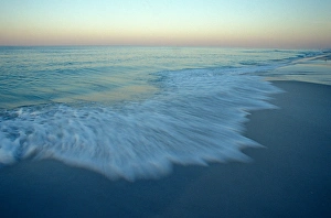 Images Dated 8th March 2007: Twilight beach side, Gulf of Mexico, Grayton Beach SRA, Florida
