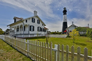 Tybee Island Lighthouse just to the east of Savannah, Georgia