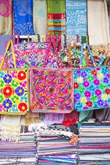 World Locations Prints: UAE, Dubai, Deira, souvenir bags