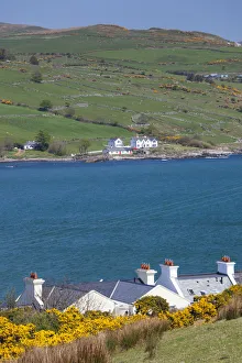Images Dated 9th May 2016: UK, Northern Ireland, County Antrim, Cushendun of the famous Cornish-style cottages