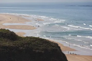 UK, Northern Ireland, County Antrim, Portrush of Curran Strand Beach
