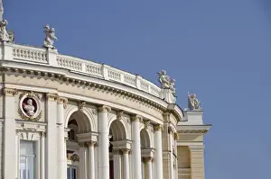 Historic District Prints: Ukraine, Odessa. Historic Odessa Opera House & Theater