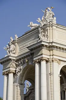 Images Dated 4th September 2011: Ukraine, Odessa. Historic Odessa Opera House & Theater