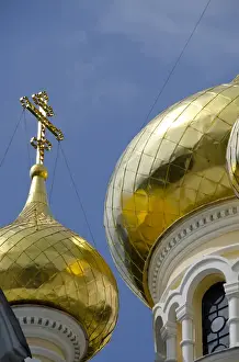 Rooftop Prints: Ukraine, Yalta. Exterior of Saint Alexander Nevsky Cathedral