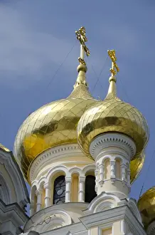 Images Dated 2nd September 2011: Ukraine, Yalta. Exterior of Saint Alexander Nevsky Cathedral