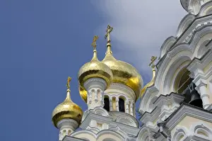 Images Dated 2nd September 2011: Ukraine, Yalta. Exterior of Saint Alexander Nevsky Cathedral