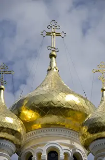 Images Dated 2nd September 2011: Ukraine, Yalta. Exterior of Saint Alexander Nevsky Cathedral