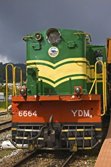 India Prints: UNESCO, India, Tamil Nadu, Nilgiri Mountains, Heritage Steam Train, Udagamandalam