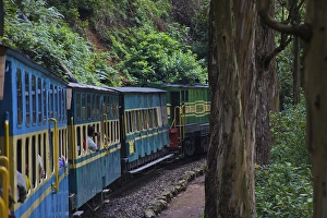 Images Dated 12th October 2009: UNESCO, India, Tamil Nadu, Nilgiri Mountains, Heritage Steam Train, Udagamandalam
