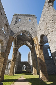 The unfinished Church in St. Georges, Bermuda