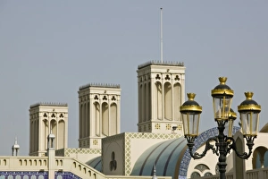 United Arab Emirates, Sharjah, Sharjah Town. Central Souk / Market / Exterior Daytime