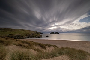 Images Dated 13th July 2024: United Kingdom, England, Cornwall. Newquay, Holywell Beach
