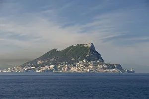 Images Dated 1st June 2010: United Kingdom, Iberian Peninsula, Rock of Gibraltar (aka Jabal al Tariq). Monolithic