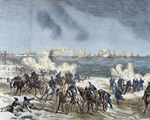 People In The Background Prints: United States. The American Civil War (1861-1865)