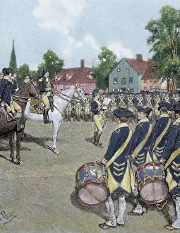 New York City Prints: United States. American War of Independence (1775-1783). Declaration of Independence