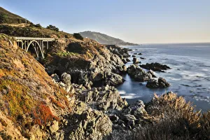 Dreamlike Prints: United States, California, Big Sur, Granite Canyon Bridge