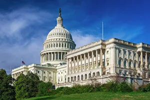 Images Dated 21st November 2023: The United States Capitol, Washington, D.C, USA