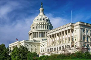 Images Dated 21st November 2023: The United States Capitol, Washington, D.C, USA