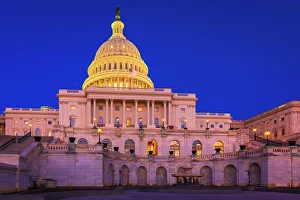 Images Dated 21st November 2023: The United States Capitol, Washington, D.C, USA