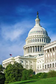Images Dated 21st November 2023: The United States Capitol, Washington, D.C, USA