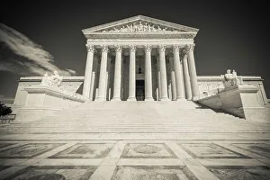District Of Columbia Prints: The United States Supreme Court, Washington, D.C, USA