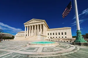 District Of Columbia Prints: The United States Supreme Court, Washington, D.C, USA