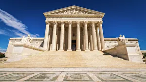 District Of Columbia Prints: The United States Supreme Court, Washington, D.C, USA