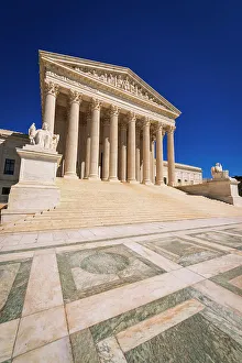 District Of Columbia Prints: The United States Supreme Court, Washington, D.C, USA
