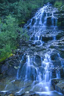 Images Dated 17th October 2005: Unknown stream and waterfall in Imogene Pass in Colorado