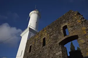 Images Dated 23rd February 2009: Uruguay, Colonia Department, Colonia del Sacramento. Town lighthouse, morning