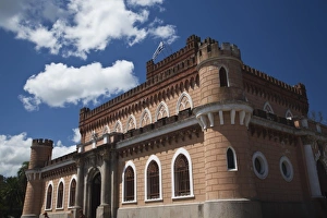 Uruguay, Maldonado Department, Piriapolis. Castillo de Piria, former residence of Francisco Piria
