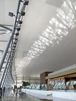 Passenger Prints: Uruguay, Montevideo, Carrasco International airport designed by Uruguayan architect Rafael Vinoly