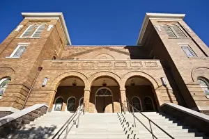 Images Dated 19th October 2009: USA, Alabama, Birmingham. 16th Street Baptist Church, famous for its part in