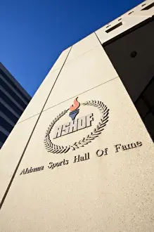 Birmingham Prints: USA, Alabama, Birmingham. Alabama Sports Hall of Fame
