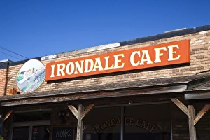 Birmingham Prints: USA, Alabama, Birmingham. Village of Irondale, Irondale Cafe, real-life setting for