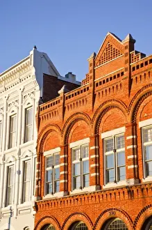 Images Dated 20th October 2009: USA, Alabama, Montgomery. Detail of building on Commerce Street