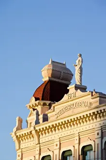 Images Dated 20th October 2009: USA, Alabama, Montgomery. Detail of building on Commerce Street
