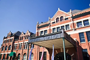 American Culture Prints: USA, Alabama, Montgomery. Historic Union Station