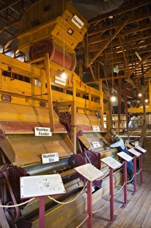 Images Dated 20th October 2009: USA, Alabama, Montgomery. Old Alabama Town, Oliver Cotton Gin, built around 1900